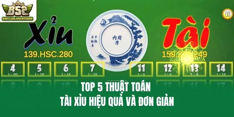Top 5 thuật toán Tài Xỉu hiệu quả và đơn giản